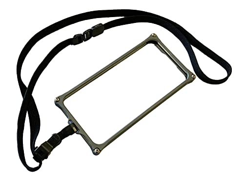 ギルドデザイン(GILD design) ソリッドバンパー iPhone14 13/13Pro 用 ケース ジュラルミン削り出し 耐衝撃 軽量 アルミサイドバンパー フレーム 携帯ケース日本製 ワイヤレス充電対応 アイフォン14 アイフォン13Pro スマホケース13Pro 人気6.1㎝ (マットグリーン［ストラップケース］)