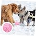 BESPORTBLE Round Pet Toy for Puppies Teething Chew Toy Spiked for for Active Dogs and Teething Puppies