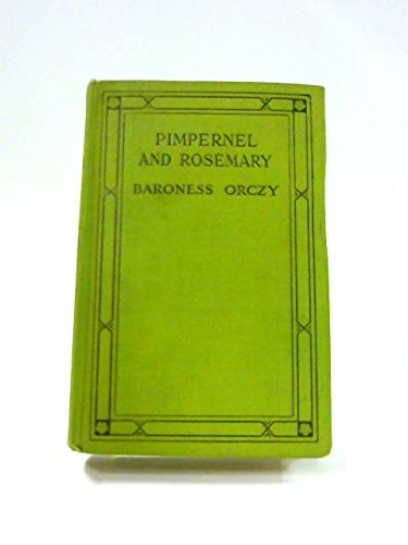 Pimpernel and Rosemary B000J317AA Book Cover