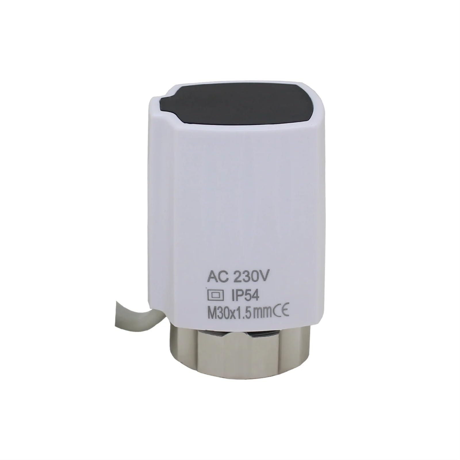 Opene NC M30X1.5230V24v NO NC elektryczna głowica zaworu siłownika termicznego do termostatu kolektor zwykle ogrzewanie podłogowe (L, 230V NC)