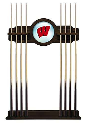 Wisconsin W Cue Rack in Navajo Finish by Holland Bar Stool