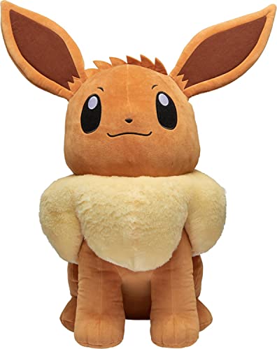 Pokémon Pluche-Eevee 61 cm, Colore Marrone, 37184