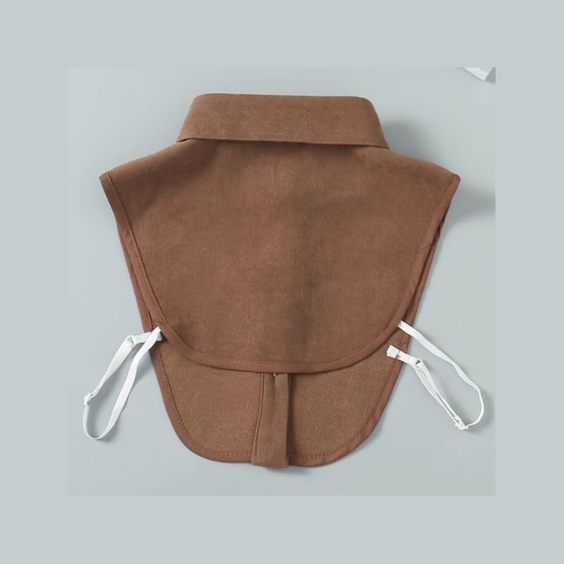 Colletto for Camicia a metà Corpo con Base Multifunzionale da Donna, Temperamento alla Moda, Colletto Finto Versatile per Maglioni