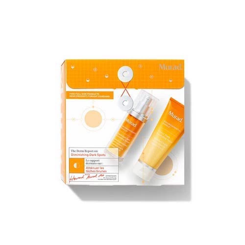 Murad Il rapporto Derm su: Macchie scure diminuenti | Regalo di Natale | Set per la cura della pelle | Set per la cura della pelle illuminante | Vale £143