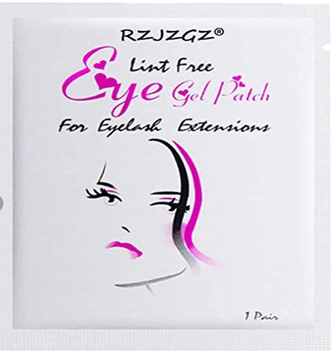 RZJZGZ Under Eye Gel Pads Eyelash Extension Pads Lint Free DIY False Eyelash Lash Extension Makeup Eye Gel Patches