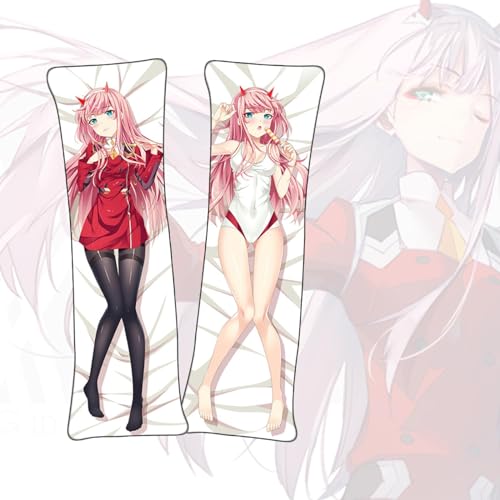 Dakimakura DARLING in the FRANXX Zero Two Anime Body Pillow Dakimakura Double Sided Body Pillow Cover Dakimakura DARLING in the FRANXX Zero Two Anime Body Pillow Dakimakura Double Sided Body Pillow Cover