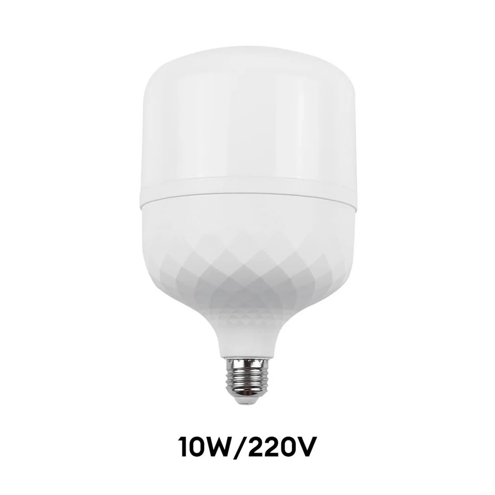 Générique E27 żarówka LED z czujnikiem dźwięku, 10 W, 20 W, sterowanie głosem, oświetlenie schodów, wejście, korytarz, AC 220 V, zimna biel, 6500 K (10 W)