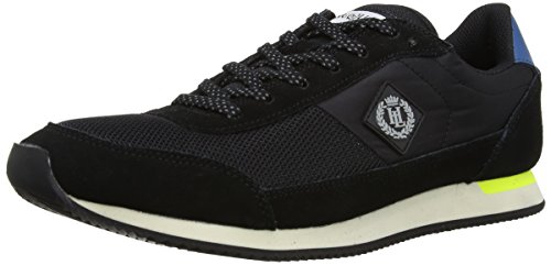 Henri Lloyd Men's Serpent Low-Top, Black, 11 UK