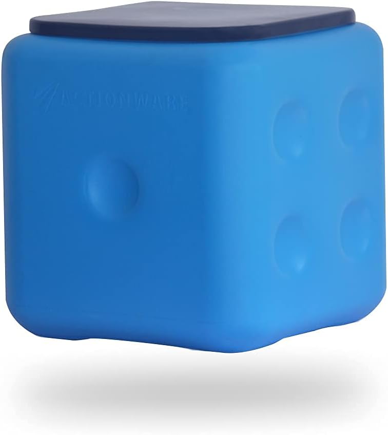 ACTIONWARE Plastic Dice Stool (Colour May Vary, Standard Size)