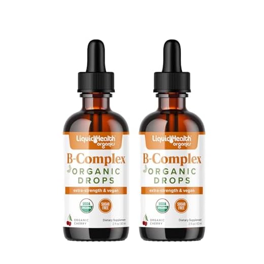 USDA Organic B-Complex Energy Drops