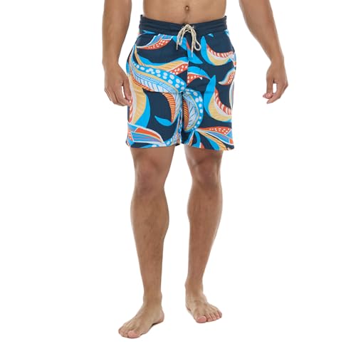 Eidon Young Men's Seaweed 18 Inch Length Boardshort Swim Trunk
