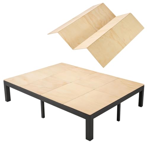 VEVOR Bunkie Board, Queen Size 76.8 x 58.3 in, Foldable Bed Board...
