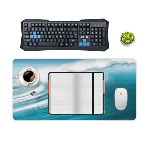 Surfing Desk Pad Fieltro Grande Antideslizante 30x60 cm miniatura 4