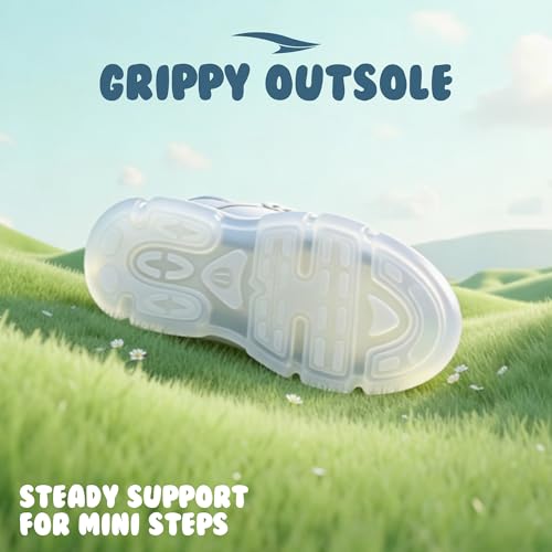 Image of ASIAN Sparkle-01 Kids LED Shoes for Boys & Girls with Soft Knit Material | Lightweight and Easy Slip-On Fit