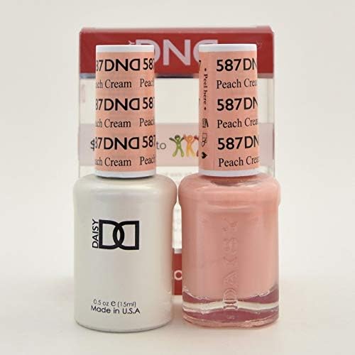 DND gEL Polish Peach Cream 587