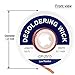 Lesnow solder wick braid 10ft Length Desoldering Wick Braid Remover Tool Solder Sucker 1 piece No-Clean soldering Wick Wire Roll and Disassemble Electrical Components