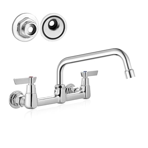 Airuida Wall Mounted Kitchen Faucet