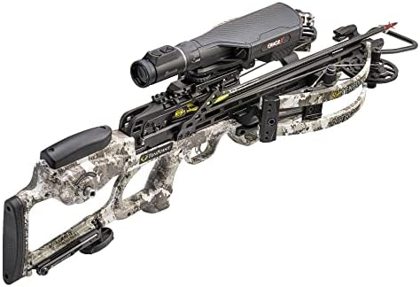 TenPoint Nitro 505 Oracle X Crossbow, Veil Alpine – 505 FPS – Equipped with Burris Oracle X Rangefinding Scope, Scope Struts + ACUslide Cocking & De-Cocking System – Reverse-Draw Design TenPoint Nitro 505 Oracle X Crossbow, Veil Alpine – 505 FPS – Equipped with Burris Oracle X Rangefinding Scope, Scope Struts + ACUslide Cocking & De-Cocking System – Reverse-Draw Design