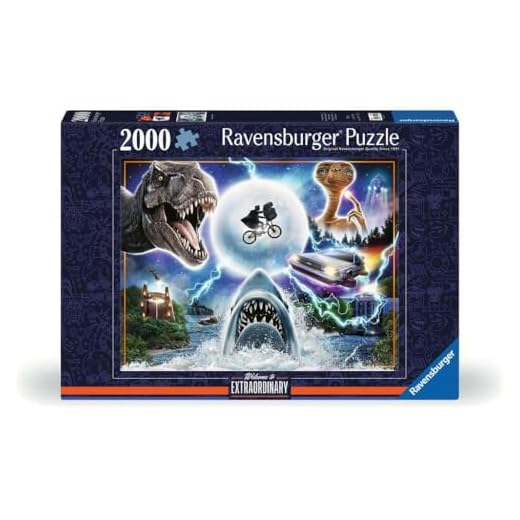 Puzzle Adulte "Les films cultes d'Universal" - 2000 pièces - Ravensburger