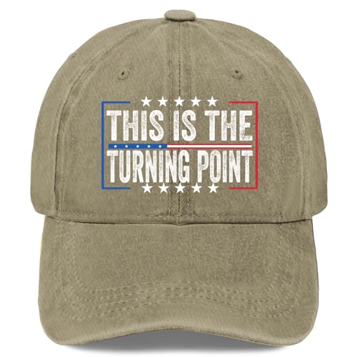 This is The Turning Point Trucker hat Funny Cap for Grandma