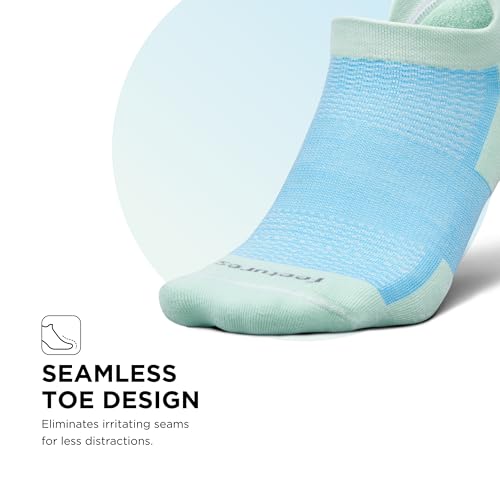 Image of Feetures High Performance Max Cushion Ankle Sock - Tab Socks for Women & Men with Heel Tab