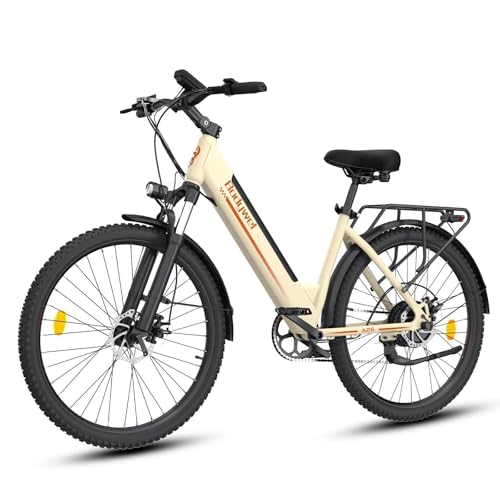 Bodywel A26 E-Bike Uomo 26 Pollici, Bicicletta Elettrica con Batteria
