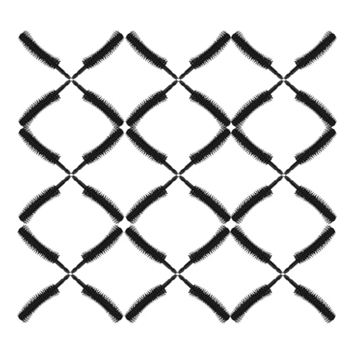TOVINANNA 50 Cepillos de Silicona Negros para Pestañas y Cejas, Diseño Multifuncional para Maquillaje Diario y Fiestas, Herramienta Versátil y