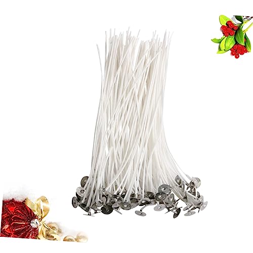 Mechas para velas con base 200 unidades 9 cm miniatura 6