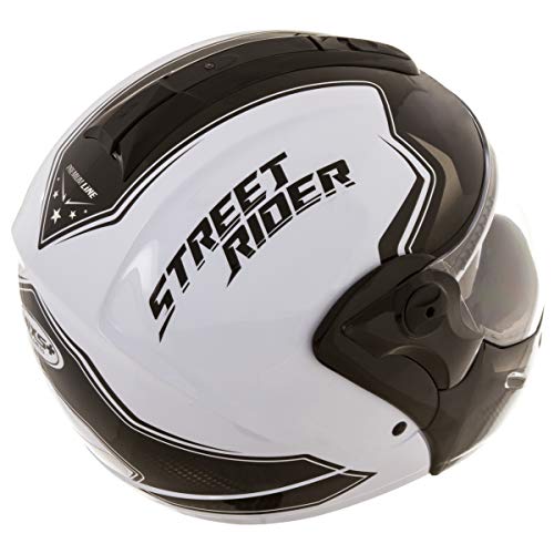 Capacete Mixs Captiva Street Rider 60 Branco