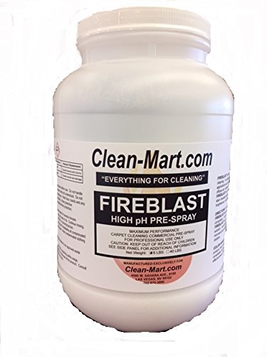 CLEAN-MART FIREBLAST HIGH-pH CARPET CLEANER