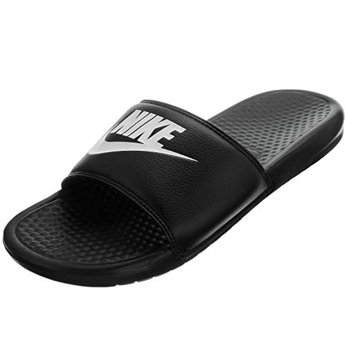 Nike Benassi Jdi-343880, Claquette Homme, Noir (Black/White 090), 45 EU