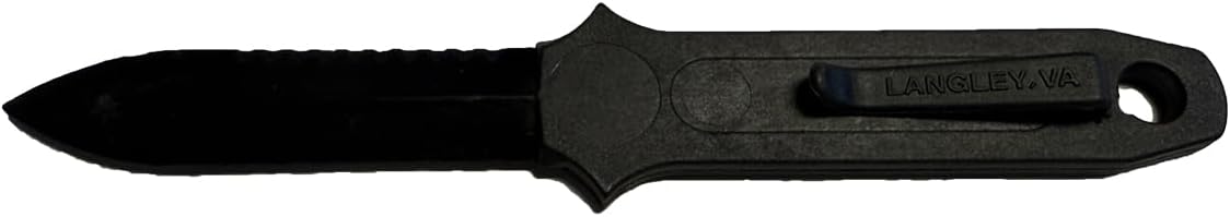 Polyresin Non-Metallic CIA " Letter Opener " Serrated Edge Covert Cutter Knife