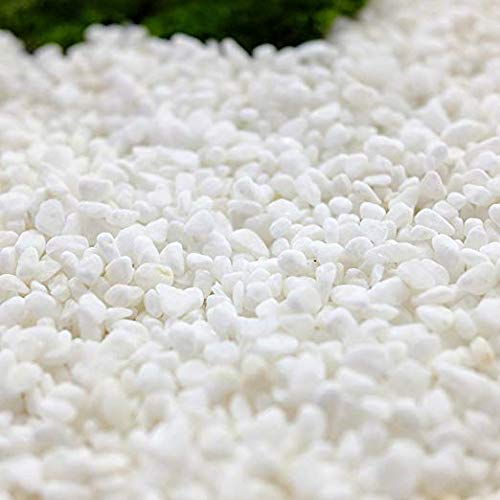 白玉砂利 〈白仙〉最高級グレード 庭 防草 防犯 玉砂利 1分(2mm-4mm)20kg