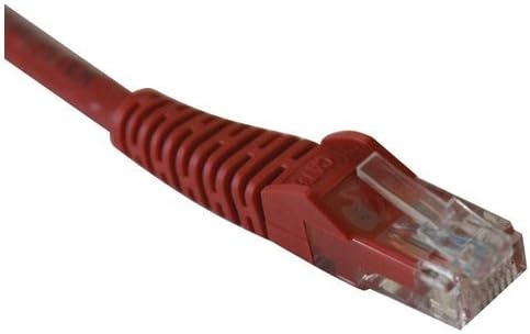 Tripp Lite(N201-003-RD) 10-Pack 3-Ft Red Cat6 RJ-45 Male to RJ-45 Male Network Cable