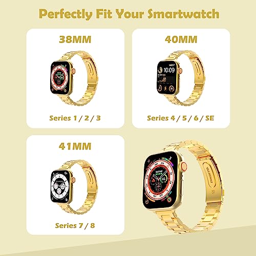 MoKo Slim Metal Band Compatible with Apple Watch 38/40/41/42mm - image 2
