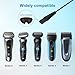 Shaver Charger for Braun Series 7 9 3 5 1, Electric Razor Shaver Adapter Power Supply Cord for Braun 3040s 340s 9385cc 370 720 760cc 790cc 720s-4 7865cc 9090cc 9330s 5018s 7020s 9095cc 390cc More