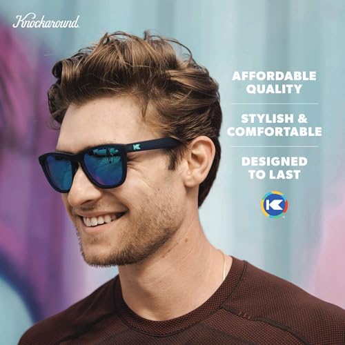 Image of Knockaround Square Polarized Sunglasses for Men & Women - UV400 Protection