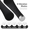 PRITECH Facial Cleansing Brush, Rechargeable Silicone Face Scrubber with Heat Massage End, Vibrating Exfoliator Scrubber for Deep Cleaning, Waterproof Face Brush for Women and Men (Black)