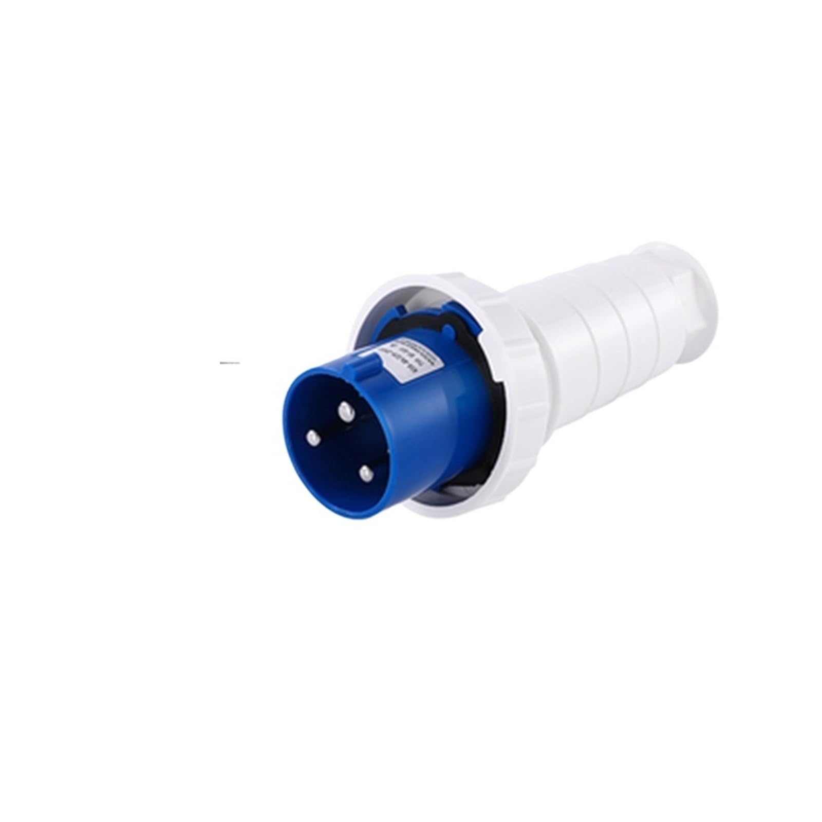 Evite cortes eléctricos con este enchufe industrial IP67 estanco de 125A y 380V