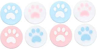 Generic Tampas do Controlador 8 Peças Interruptor De Botão Garra De Gato Tampa Do Interruptor De Aperto Do Polegar Capa Macia Do Joystick Tampa Protetora Do Joystick Botão De