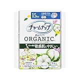 チャームナップ 吸水さらフィ オーガニックコットン 少量用 無香料 羽なし 15cc 19cm 24コ入(尿 吸収ナプキン 尿もれパッド ナプキンサイズ)【軽い尿もれの方】