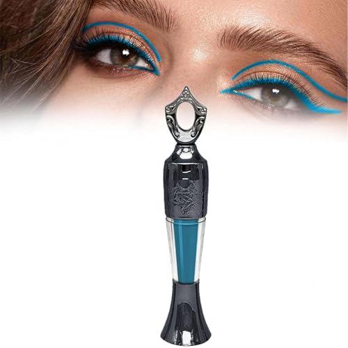 Moguri 1 eyeliner blu egiziano, eyeliner, penna naturale fatta a mano, intensa, a lunga durata, impermeabile, a prova di smudge, look orientale