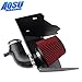 Aosuracing Cold Air Intake Kit with Heat Shield Compatible with 2015+ Audi A4 A5 B9 2.0T 40 TFSI, Increases Horsepower & Torque, More Aggressive and Sporty Induction Sound