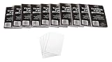 (10) Packs of BCW Brand Trading Card Divider Cards(100 Dividers Total)
