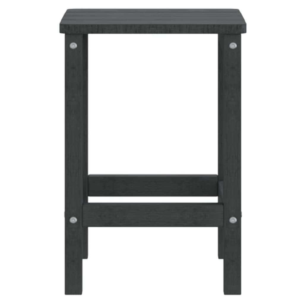 Adirondack Stolik ogrodowy HDPE na taras, 38 x 38 x 46 cm, minimalistyczny design do relaksu w pomieszczeniach mieszkalnych na świeżym powietrzu