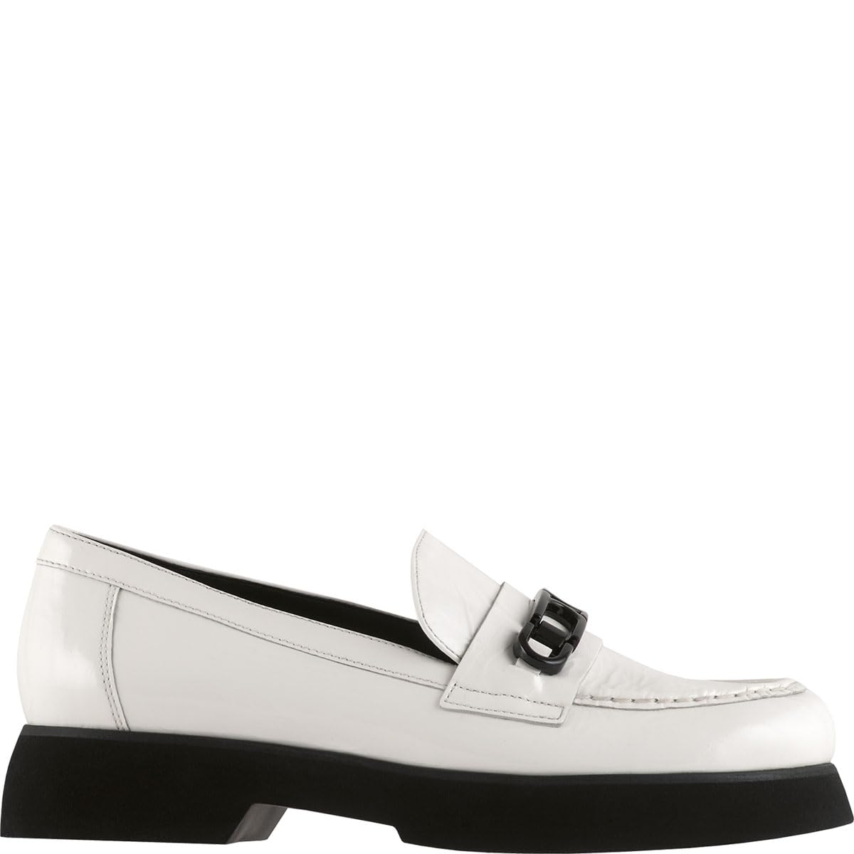 Högl Women's White Loafers, 8 Uk, Loafers For