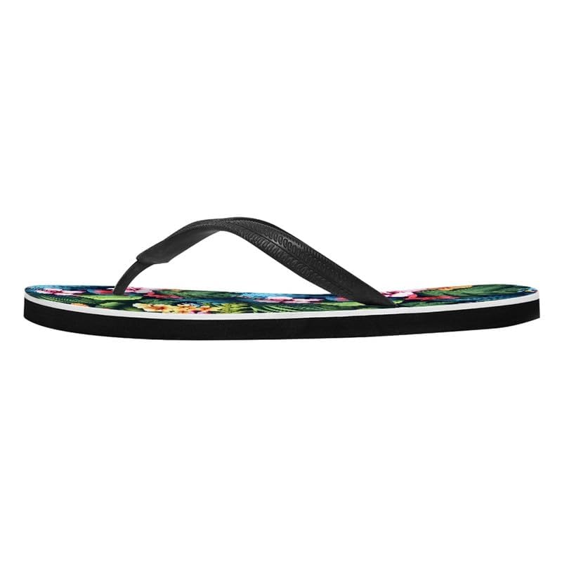 Men Hawaii Flip Flop Sandal Geometry Lightweight Thong Sandals Xmas Santa Claus Unisex Bathroom Orthotic Flip Flops3