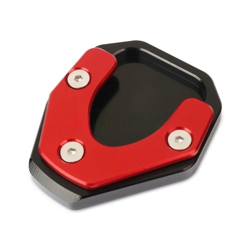 Plaque support de béquille moto 675SR pour stationner sur herbe et goudron chaud