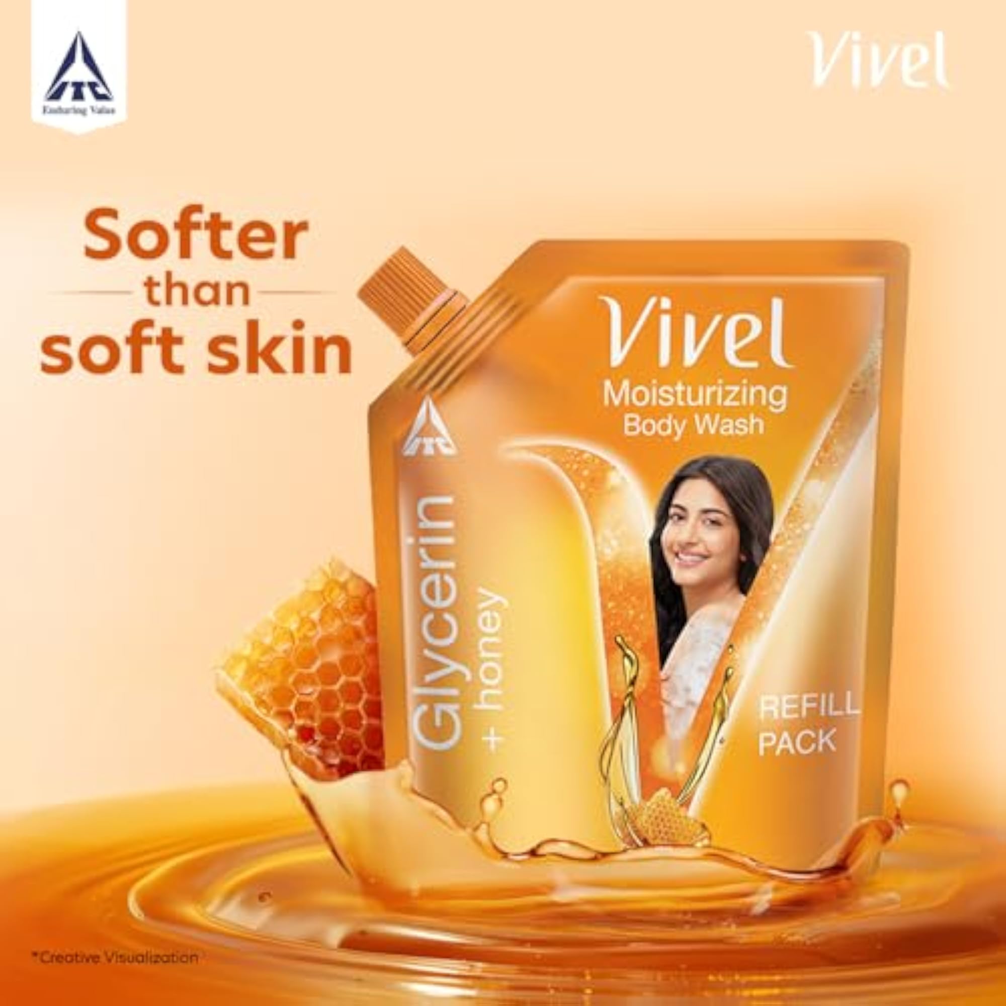 Glycerin & Honey Moisturizing Body Wash, 1300ml