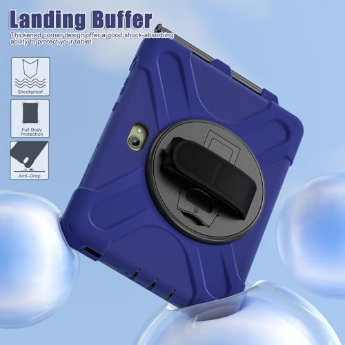 Coque Samsung Galaxy Tab Active4 Pro antichoc avec protège-écran et sangle - 2